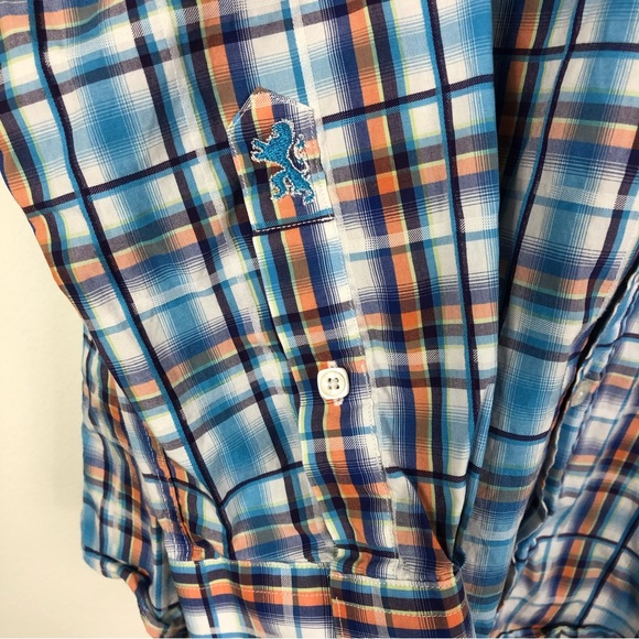 Bugatchi Shaped Fit Long-Sleeve Button Down Shirt Men’s XL - Picture 9 of 10